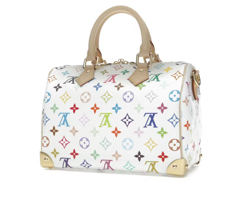 Louis Vuitton X Takashi 25 White Multico