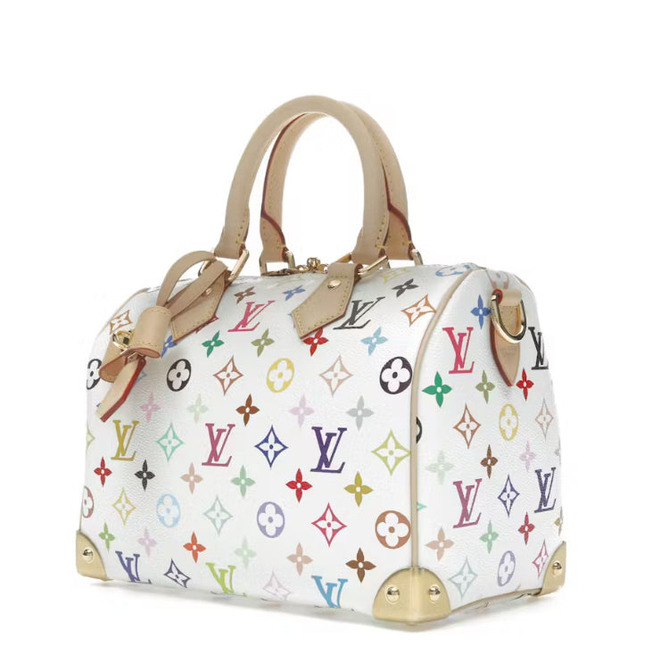 Louis Vuitton X Takashi 25 White Multico
