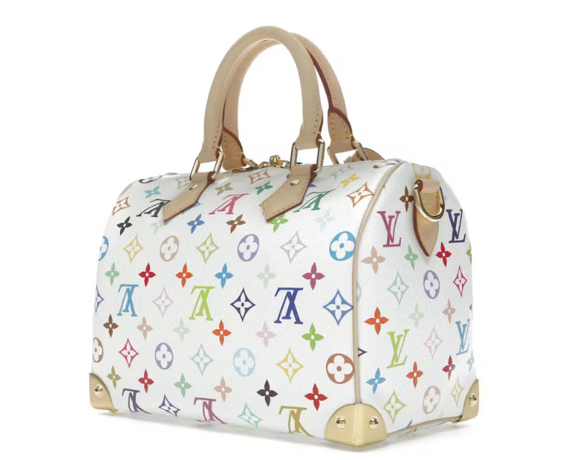 Louis Vuitton X Takashi 25 White Multico